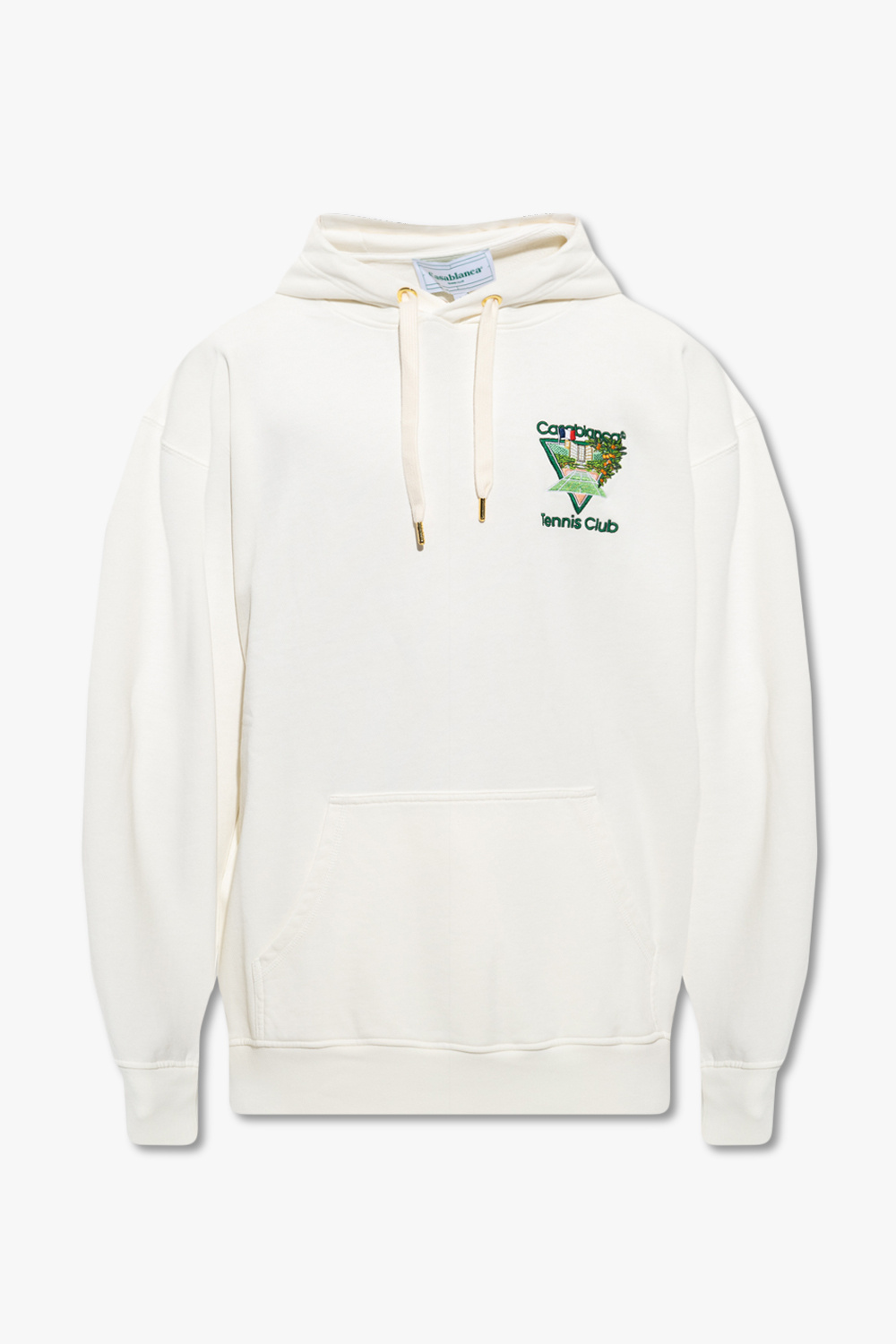 【コンビニ受取対応商品】 SchaferandweinerShops Casablanca logo with Hoodie Cream - KR トップス